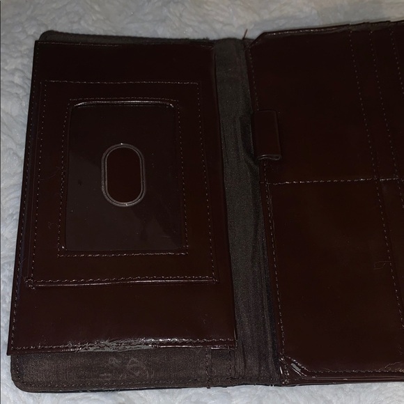 Giani Bernini Brown and Black Logo Wallet - Picture 12 of 17